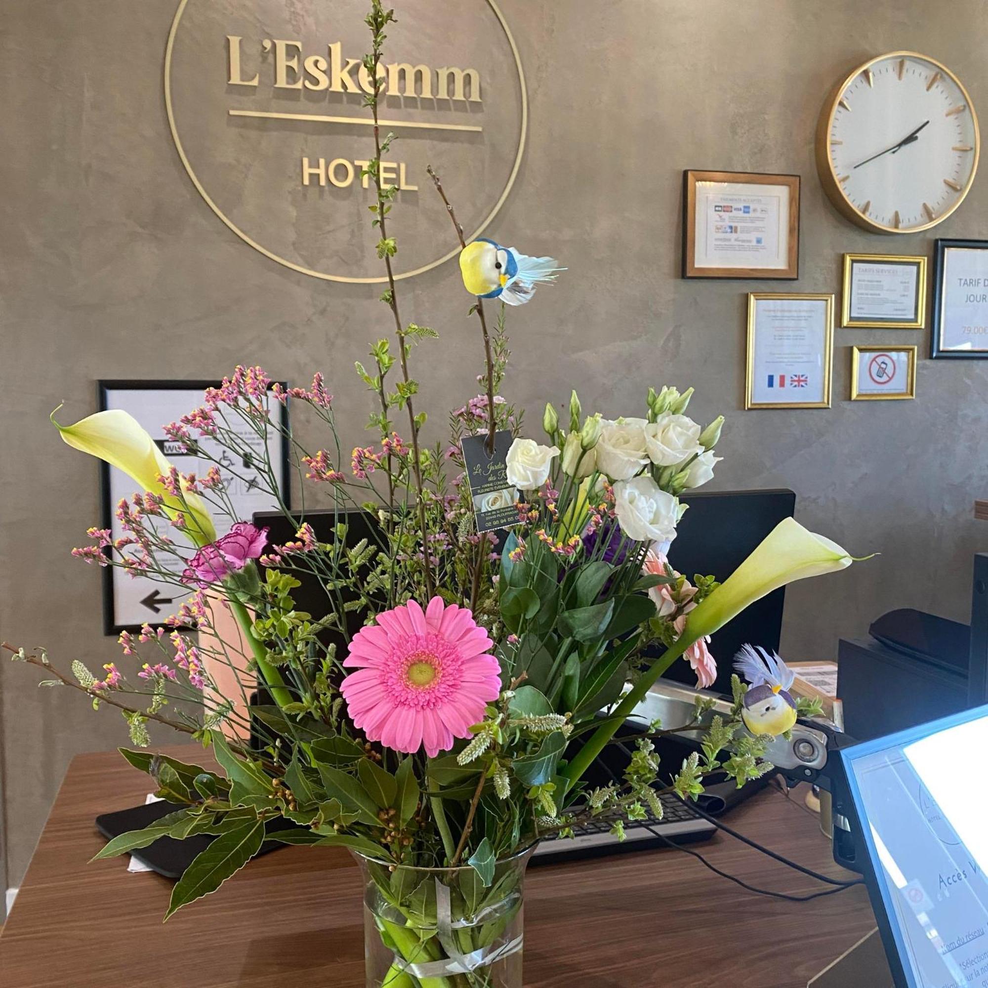 Hotel Restaurant L'Eskemm St Brieuc-Tregueux Eksteriør bilde